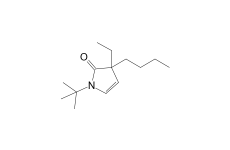 3-butyl-1-tert-butyl-3-ethyl-2-pyrrolin-2-one