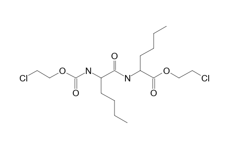 D-Norleucyl-D-norleucine, N-(2-chloroethoxycarbonyl)-, 2-chloroethyl ester