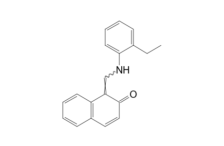 1-[(o-ethylanilino)methylene]-2(1H)-naphthalenone