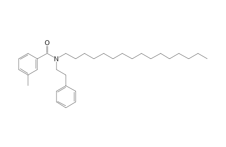 Benzamide, 3-methyl-N-(2-phenylethyl)-N-hexadecyl-