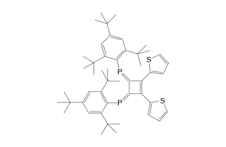 [2,3-bis(2-thienyl)-4-(2,4,6-tritert-butylphenyl)phosphanylidene-cyclobut-2-en-1-ylidene]-(2,4,6-tritert-butylphenyl)phosphane