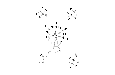 [3-BETA,4-BETA-ETA(2)-[OS(NH3)5]-3-ALPHA-(2-CARBOMETHOXYETHYL)-2,5-DIMETHYL-3H-PYRROLIUM]-(OTF)3