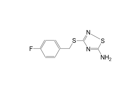 1,2,4-thiadiazol-5-amine, 3-[[(4-fluorophenyl)methyl]thio]-