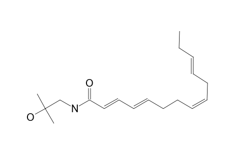 ISOBUNGEANOOL;(2-E,4-E,8-Z,11-E)-2'-HYDROXY-N-ISOBUTYL-2,4,8,11-TETRADECATETRAENAMIDE