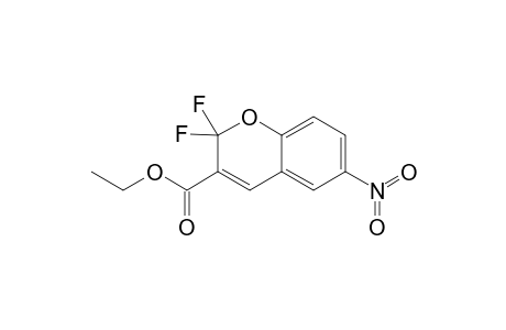 2,2-Difluoro-6-nitro-2H-chromene-3-carboxylic acid ethyl ester