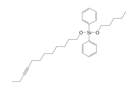 Silane, diphenyl(dodec-9-yn-1-yloxy)pentyloxy-