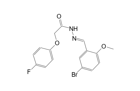 N'-[(E)-(5-bromo-2-methoxyphenyl)methylidene]-2-(4-fluorophenoxy)acetohydrazide