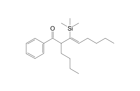 (Z)-2-Butyl-1-phenyl-3-(trimethylsilyl)oct-3-en-1-one