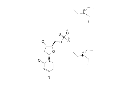 2'-DEOXYCYTIDIN-5'-YL_PHOSPHOROSITHIOATE_DITRIETHYLAMMONIUM_SALT