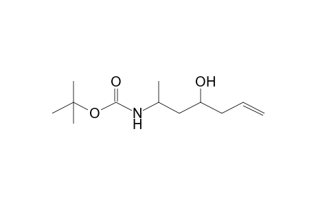 1-Hepten-4-ol, 6-[(tert-butyloxycarbonyl)amino]-