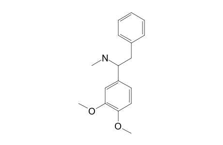 1-(3,4-dimethoxyphenyl)-N-methyl-2-phenylethylamine