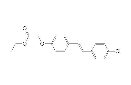 E-4-Chloro-4'-ethoxycarbonylmethoxy-stilbene