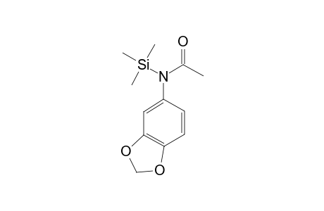 N-Acetyl-3,4-Methylenedioxy-Anilin TMS