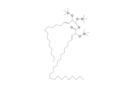 1,3,2(-tri-o-Trimethylsilyl-N-(2(-hydroxy-3-tetracosenoyl)sphingosine