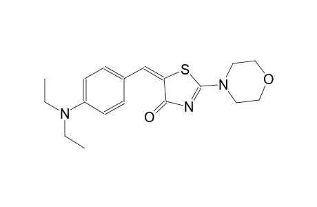 (5E)-5-[4-(diethylamino)benzylidene]-2-(4-morpholinyl)-1,3-thiazol-4(5H)-one
