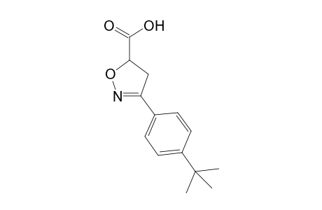 3-(4-Tert-butylphenyl)-2-isoxazoline-5-carboxylic acid