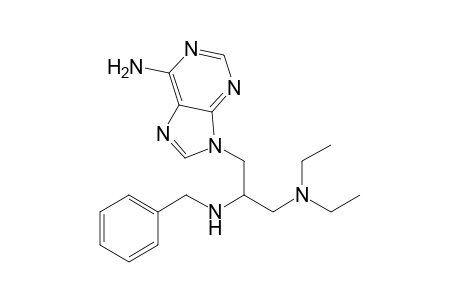 1-(6-Aminopurin-9-yl)-3-diethylamino-2-(phenylmethyl)aminopropane