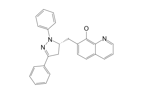 7-(2,5-DIPHENYL-3,4-DIHYDRO-2H-PYRAZOL-3-YL-METHYL)-QUINOLIN-8-OL