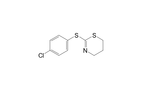 2-[(p-chlorophenyl)thio]-5,6-dihydro-4H-1,3-thiazine