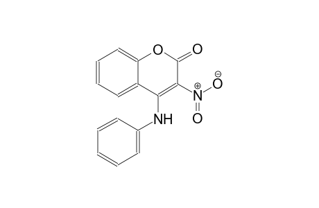 2H-1-benzopyran-2-one, 3-nitro-4-(phenylamino)-