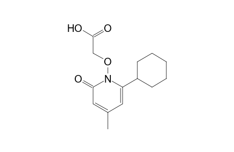 2-((6-Cyclohexyl-4-methyl-2-oxopyridin-1(2H)-yl)oxy)acetic Acid