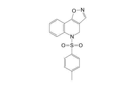 4,5-dihydro-5-(p-tolylsulfonyl)isoxazolo[4,5-c]quinoline