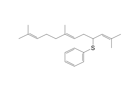 2,7,11-Trimethyl-4-phenylthiododeca-2,6,10-triene