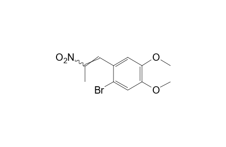 4-bromo-1,2-dimethoxy-5-(2-nitropropenyl)benzene