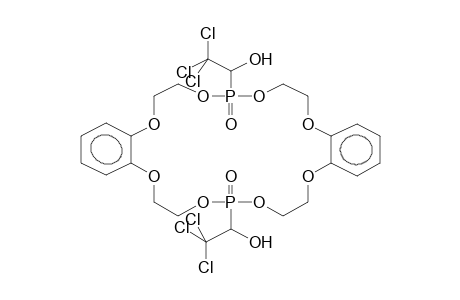 DI(2,2,2-TRICHLORO-1-HYDROXYETHYLPHOSPHORYL)DIBENZO-22-CROWN-8