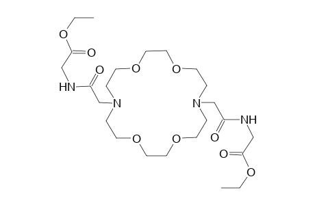 7,16-Bis(ethoxycarbonylmethylcarbamoylmethyl)-1,4,10,13-tetraoxa-7,16-diaza-cyclooctadecane