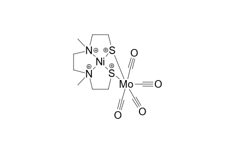 [N,N'-Dimethyl-N,N'-bis(.beta.mercaptoethyl)ethylenediaminenickel]-S,S'-(tetracarbonylmolybdenum) complex