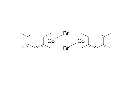 Cobalt, di-.mu.-bromobis[(1,2,3,4,5-.eta.)-1,2,3,4,5-pentamethyl-2,4-cyclopentadien-1-yl]di-