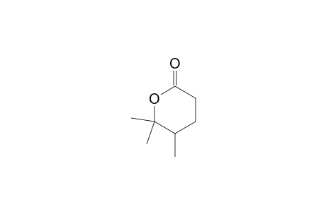 5,6,6-Trimethyl-2-oxanone