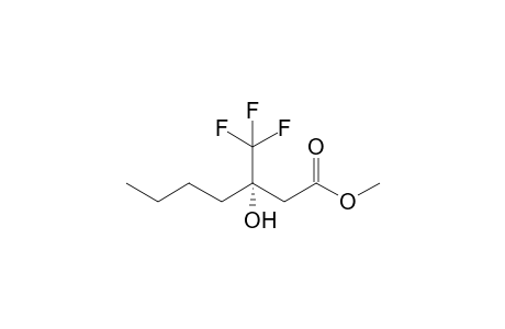 Methyl S-3-(trifluoromethyl)-3-hydroxyheptanoate