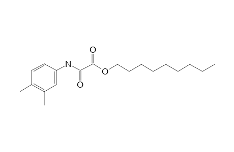 Oxalic acid, monoamide, N-(3,4-dimethylphenyl)-, nonyl ester