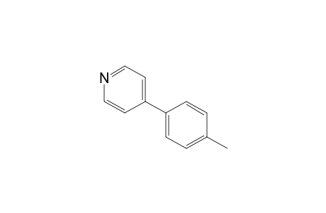 4-(4-Methylphenyl)pyridine