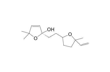 2-Furanol, 2-[1-(5-ethenyltetrahydro-5-methyl-2-furanyl)ethyl]-2,5-dihydro-5,5-d imethyl-, [2S-[2.alpha.[1R*(R*)],5.alpha.]]-