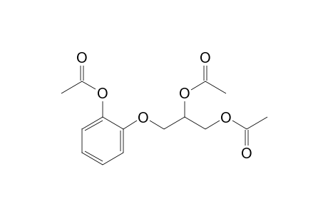 1,2-Diacetoxy-3-(2-acetoxyphenoxy)propane