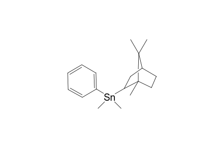 Dimethyl(phenyl)(1,7,7-trimethylbicyclo[2.2.1]hept-2-yl)stannane