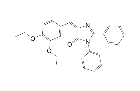 (5E)-5-(3,4-diethoxybenzylidene)-2,3-diphenyl-3,5-dihydro-4H-imidazol-4-one