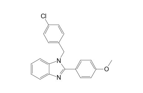 1-(4-chlorobenzyl)-2-(4-methoxyphenyl)-1H-benzimidazole