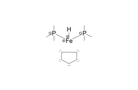 Iron, (.eta.5-2,4-cyclopentadien-1-yl)hydrobis(trimethylphosphine)-
