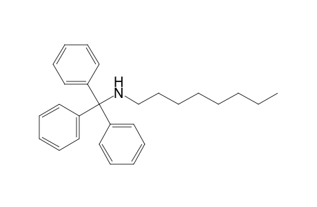N-(triphenylmethyl)-1-octanamine