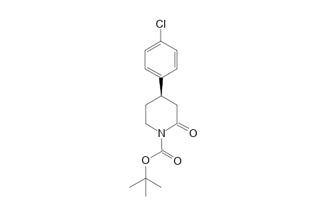 (R)-1-(TERT.-BUTYLOXYCARBONYL)-4-(4-CHLOROPHENYL)-2-PIPERIDINONE