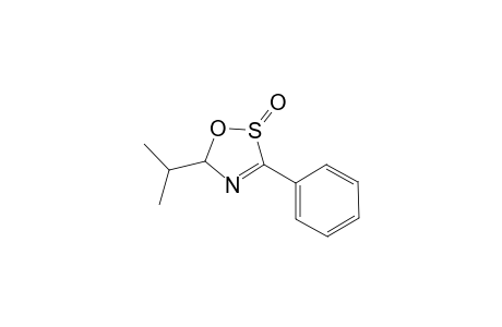 5-Isopropyl-3-phenyl-5H-1,2,4-oxathiazole S-Oxide