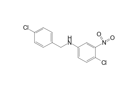 p-chloro-N-(4-chloro-3-nitrophenyl)benzylamine