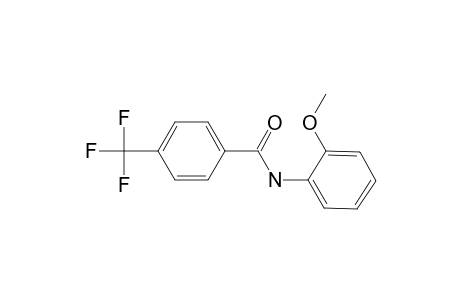 N-(2-methoxyphenyl)-4-(trifluoromethyl)benzamide