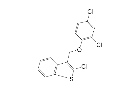 2-chloro-3-[(2,4-dichlorophenoxy)methyl]benzo[b]thiophene